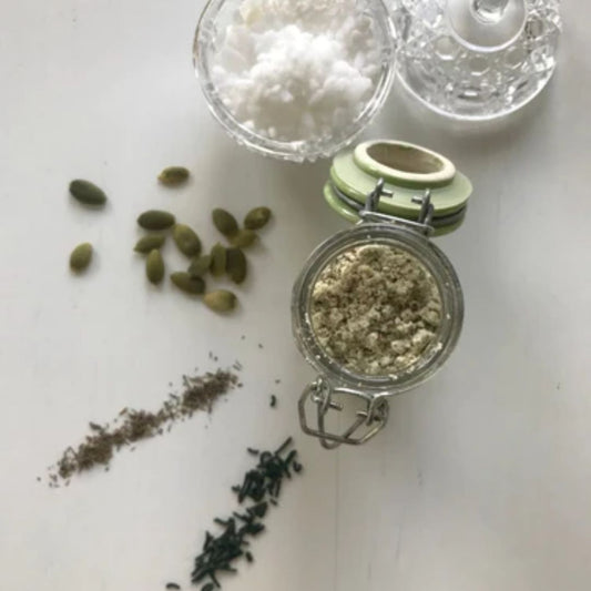 Örtsalt recept DIY med örter alger spirulina